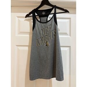 UCF Knights Rivalry Threads Women's XL Racerback Athletic Tank Top Gray